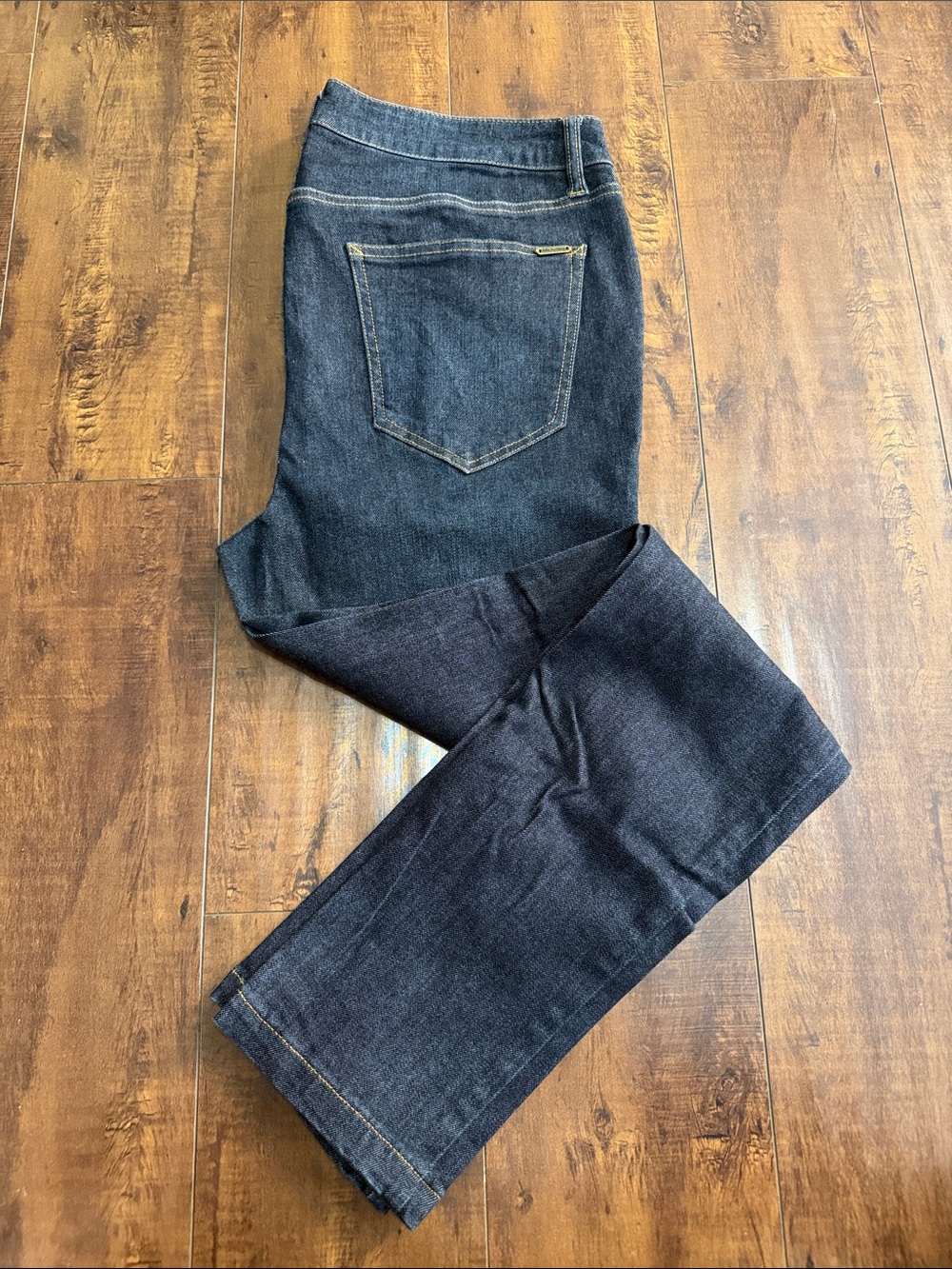 Matilda Jane Dark Blue Straight-Leg Women's Jeans